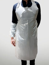 Lot de 100 tabliers plastique de protection - uofti.com