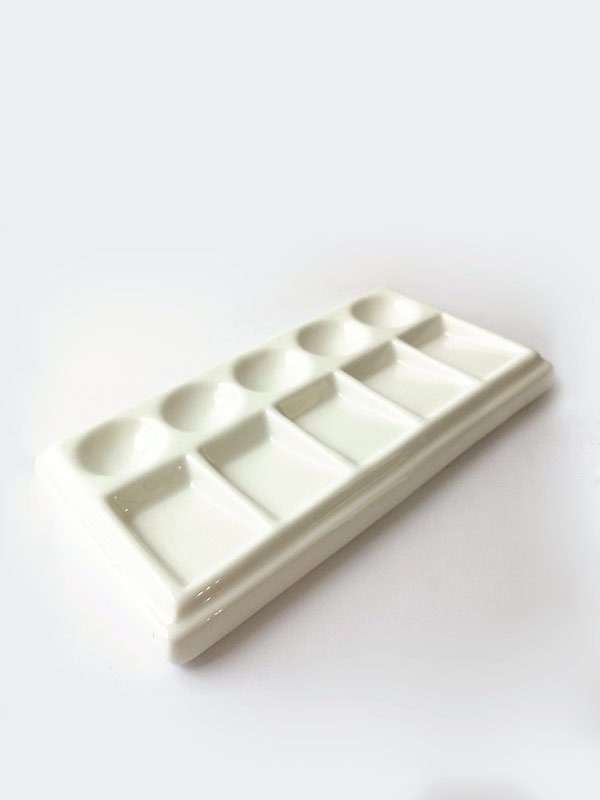 Palette en porcelaine 10 séparations - uofti.com