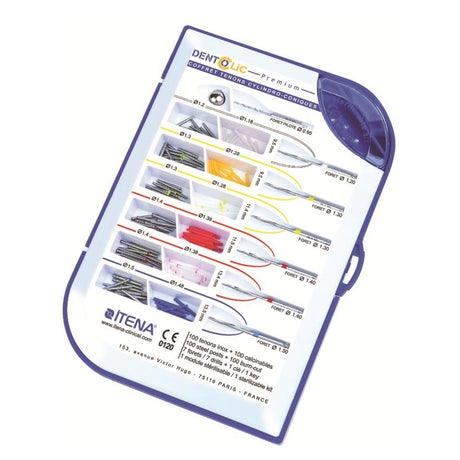 Coffret Premium - Tenons et clavettes cylindro-coniques - DENTOCLIC ITENA - uofti.com