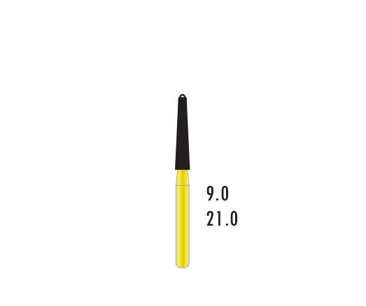 Fraise FG de type EndoZ / Zekrya pour un accès EAZY à la chambre pulpaire 21 mm - uofti.com