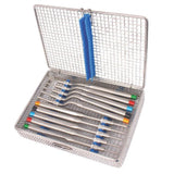 Kit ostéotomes (concave) 10 instruments - uofti.com