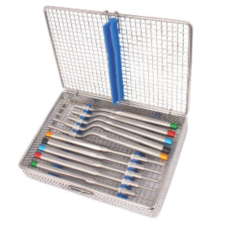 Kit ostéotomes (concave) 10 instruments - uofti.com
