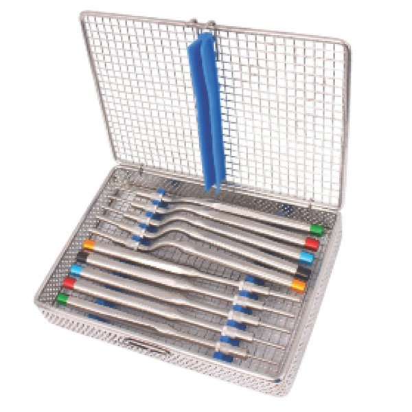 Kit ostéotomes (concave) 10 instruments - uofti.com