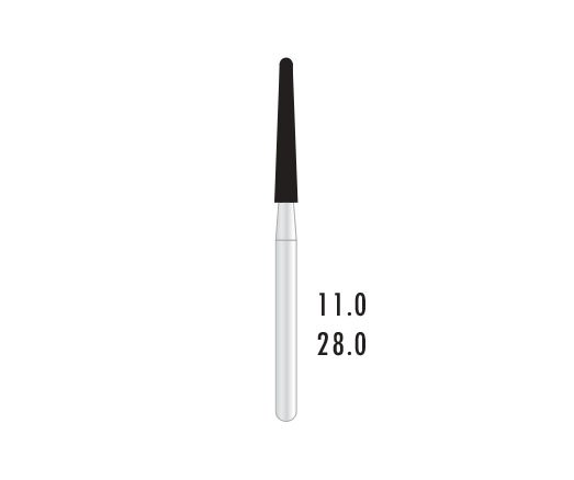 Fraise CHIR+ FG type zekrya pour découpe dentaire 28mm - uofti.com