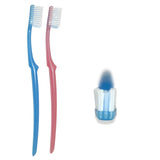 Lot de 2 brosses à dent spécial orthodontie - Ebnatdent - uofti.com