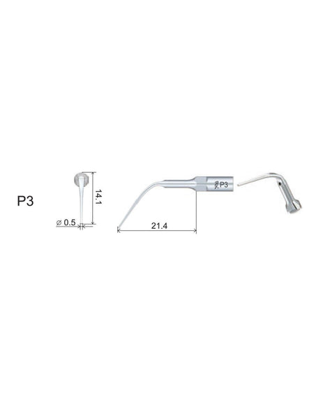 Insert PD3 compatible Satelec - WOODPECKER - uofti.com