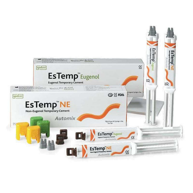 EsTemp NE 2x 10g Ciment temporaire pour couronnes et bridges temporaires - uofti.com