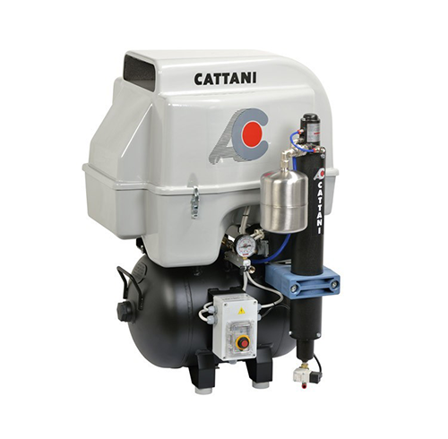 Compresseur Monocylindre nu (AC100) ou capoté (AC100Q) - Cattani - uofti.com