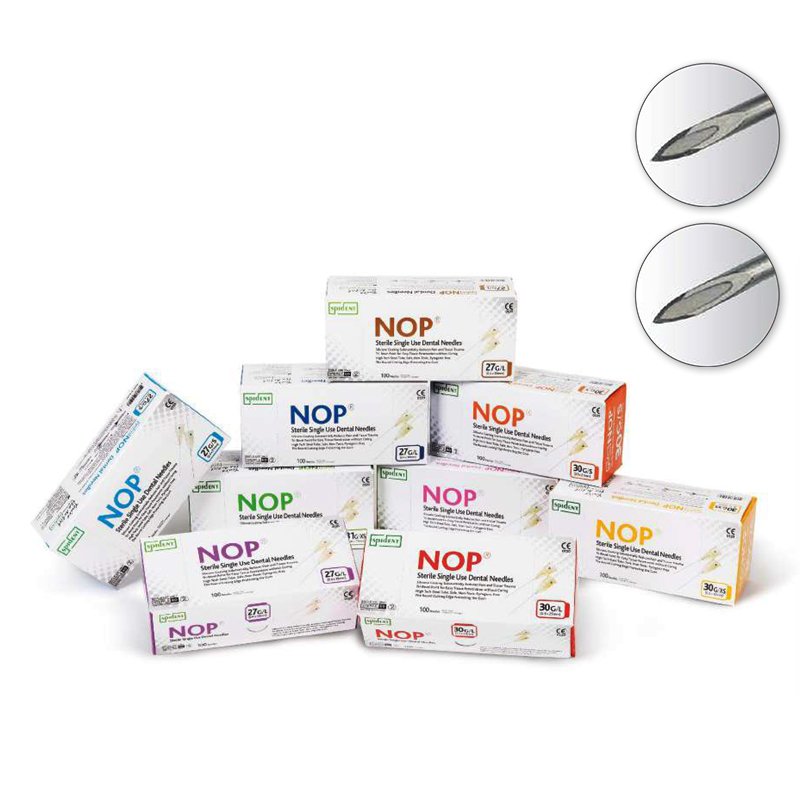 Boîte de 100 aiguilles anesthésie périapicale NOP - uofti.com