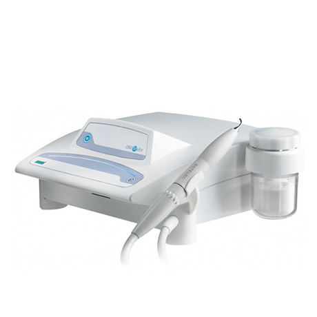 Air-Max d'ACTEON est un aéropolisseur de prophylaxie de table. Nouvelle pièce à main ProphyPen autoclavable avec buse en titane déconnectable. Réchauffeur d’eau intégré pour le confort du patient. Nouveau cordon à réglage de spray intégré. Nouveaux raccords rapides pour le branchement à l’eau et à l’air. Programme de maintenance automatique. Pression eau : 1 à 5 bars - Pression air : 4,5 à 6 bars. Garantie 1 an.  Air-Max avec cordon à réglage de spray intégré.