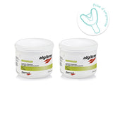 Détergent spécifique pour alginates à pH neutre. Nettoyage et élimination de résidus d'alginate de tous les types de porte-empreintes. Poudre concentrée soluble à diluer pour obtenir 10 litres de solution. Couleur jaune.  2 pots de 500 g. 