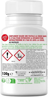 Javel en pastilles - 40 unités par boîte | La Croix - uofti.com
