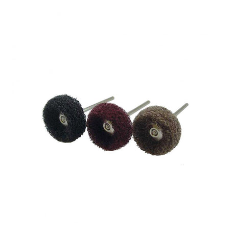 Fibres non tissées abrasives pour le pré-polissage des résines, molles et composites.   La boîte de 12 / 250 25 HP   La boîte de 12 / 251 25 HP   La boîte de 12 / 255 25 HP