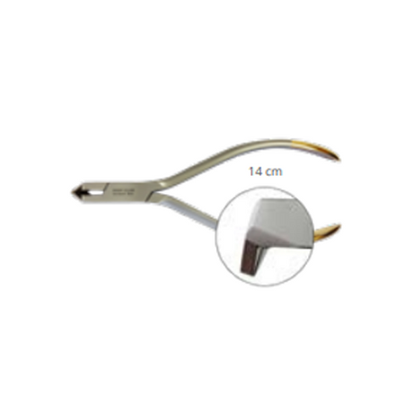 PINCE COUPANTE A TRANCHANTS DISTALES - Mors Carb. Tungsten - 14 cm  - ACTEON - uofti.com