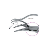 PINCE DE HOW À SERRER LES BAGUES ET LES LIGATURES COUDÉE - 13,5 cm Type 1 - ACTEON - uofti.com