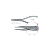 PINCE DE HOW À SERRER LES BAGUES ET LES LIGATURES - 13,5 cm Type 2 - ACTEON - uofti.com