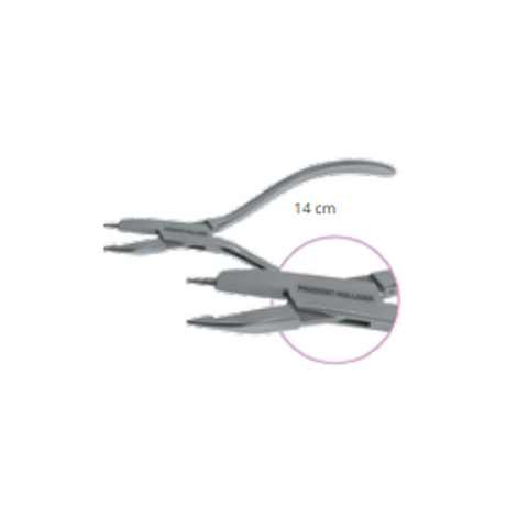 PINCE DE TWEED A COURBER LES ANSES -14 cm - ACTEON - uofti.com