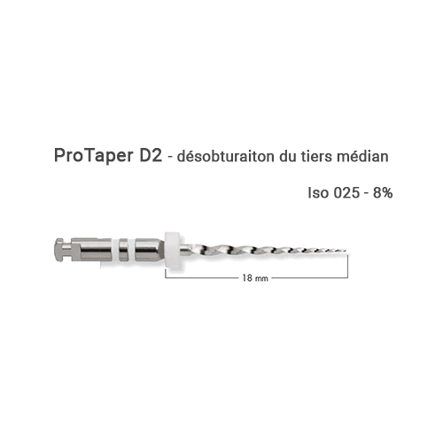Pack de 6 limes ProTaper Universal Retraitement de Dentsply Sirona - uofti.com