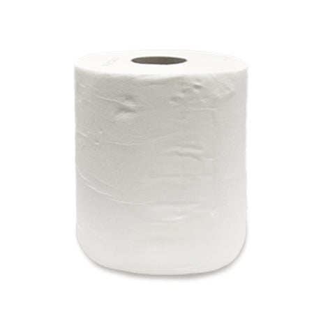 Pack de 6 rouleaux de serviettes en ouate de cellulose (450 feuilles) DÉVIDAGE CENTRAL 19,4X23 CM - uofti.com