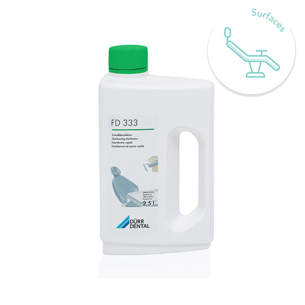 FD 333 Désinfection rapide - 1 ou 2,5 L - DÜRR DENTAL - uofti.com