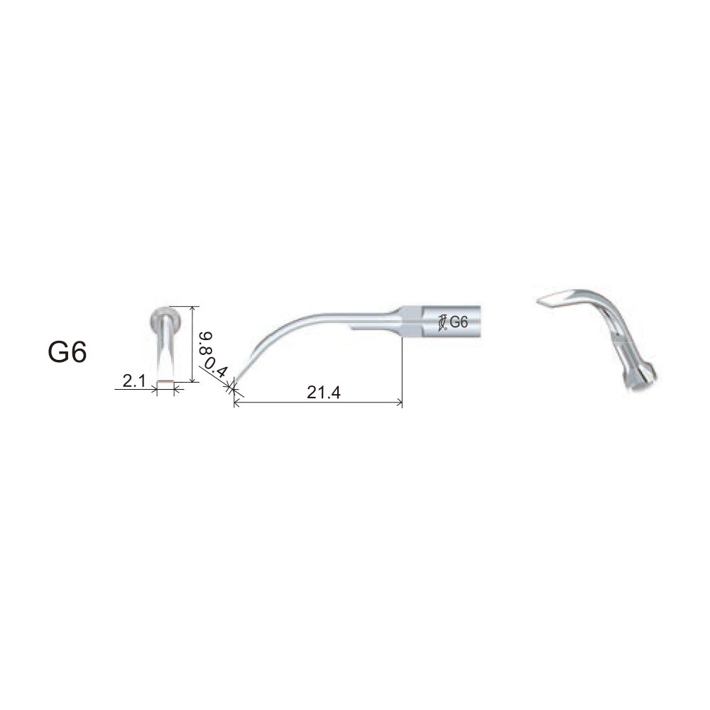 Insert G6 compatible EMS ultrarésistant UR - WOODPECKER - uofti.com