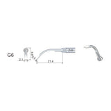 Insert G6 compatible EMS ultrarésistant UR - WOODPECKER - uofti.com