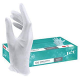 Gants vinyle poudrés transparents - uofti.com