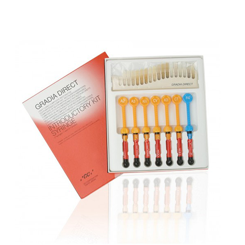 GRADIA DIRECT Composite hybride photopolymérisable antéro-postérieur (seringue) - GC - uofti.com
