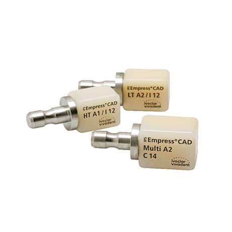 IPS EMPRESS CAD Bloc vitrocéramique - Ivoclar Vivadent - uofti.com