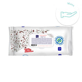 Lingettes antibactériennes hygiène humaine