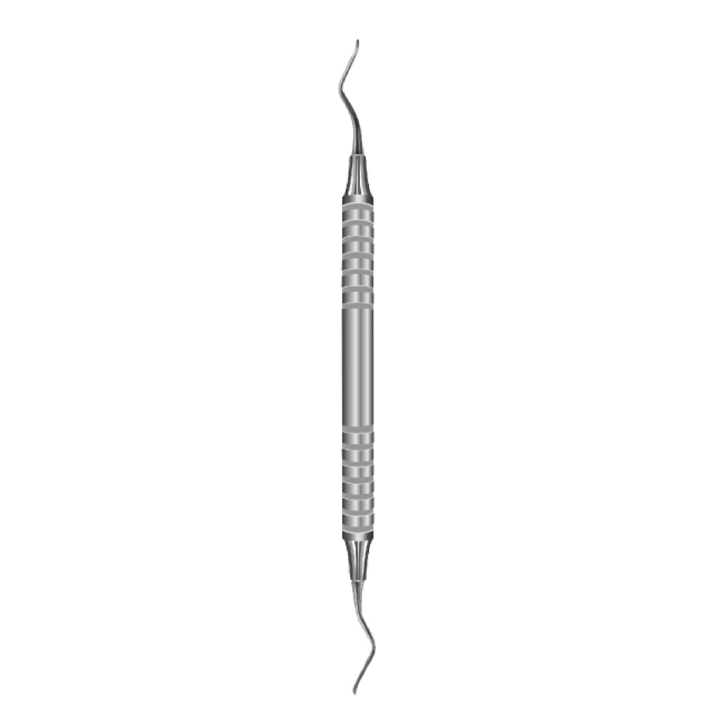Curette à os Lucas angulée 2,5mm - uofti.com