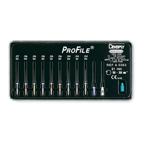 Assortiment de limes ProFile - Dentsply Sirona - uofti.com