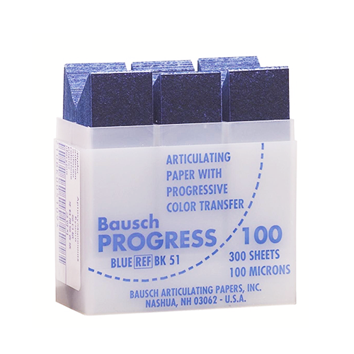 PROGRESS Okklusionspapier (Plastikkassette) - Bausch