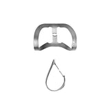 Crampons à digue Satin Steel pour antérieur - Hu-Friedy® (RDCM212)