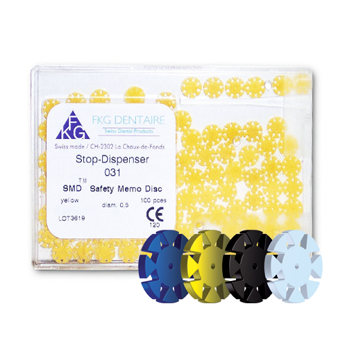 Spender für 100 SMD Scheiben von FKG - ACTEON
