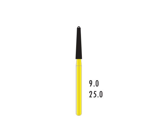 Fraise FG de type EndoZ / Zekrya pour un accès EAZY à la chambre pulpaire 25 mm - uofti.com