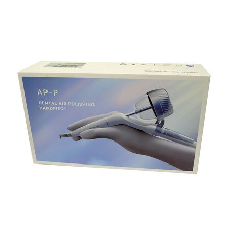 Le polisseur d'air dentaire AP-P Woodpecker offre une solution complète pour l'élimination du biofilm aussi bien supragingival que subgingival, ainsi que pour le traitement parodontal. Son design novateur à trois sections facilite le chargement, le déchargement, le nettoyage et l'entretien, offrant une expérience utilisateur pratique et hygiénique.