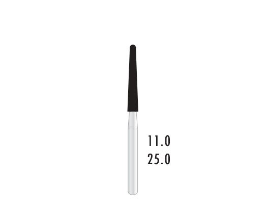 Fraise FG CHIR+ type zekrya pour découpe dentaire 25mm - uofti.com