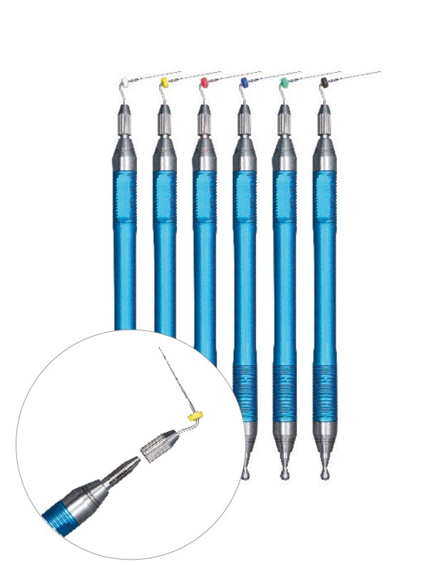 Boîte de 6 limes manuelles micro Scope H-Files Racleur - uofti.com