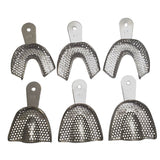 Set de 6 porte-empreintes métalliques perforés - uofti.com