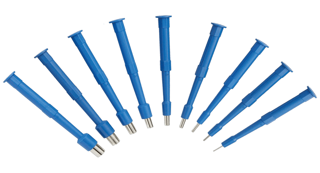 Tissue Punch stériles de biopsie 4mm - boîte de 25 en plastique - uofti.com