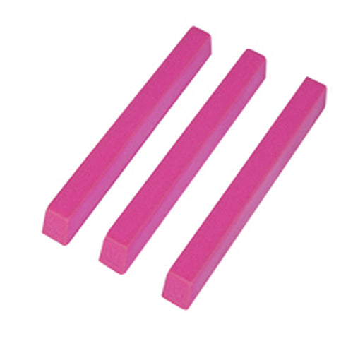 Bourrelets en cire droits, dur, rose-opaque ou cire de surélévation.  Bourrelets en cire, préformés et droits avec gorge de positionnement sur la crête ce qui permet une fixation aisée. Disponible en trois duretés, quatre couleurs, préformés pour les prothèses complètes, droits pour les prothèses partielles. Les bourrelets en cire sont livrables avec ou sans oxyde. Ceux avec oxyde ont des couleurs très opaques ce qui facilite considérablement le jugement optique.