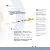 Lot de 6 limes One G NiTi de cathétérisme en rotation continue MicroMega - Dental Coop