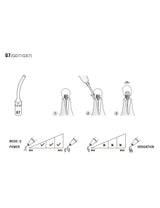 Insert S7 compatible Satelec  UltraResistant UR - WOODPECKER - uofti.com