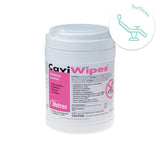 Chaque lingette CaviWipes se compose de plusieurs couches de tissu imprégnées de solution désinfectante CaviCide. Elles sont ultra résistantes et n'abîment pas vos équipements. Sans phénol, sans hypochlorite, sans aldéhyde. Pas de colorant ni de parfum artificiel. Faible teneur en alcool. Large spectre. Bactéricide, Fongicide, Tuberculocide, Virucide. DM Classe IIA, Organisme notifié : 0086 : Kerr.   La boîte de 160