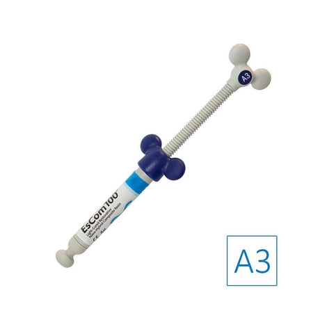 EsCom100 - A3 - 1x 4g Résine composite nano-hybride restauratrice photopolymérisable - uofti.com