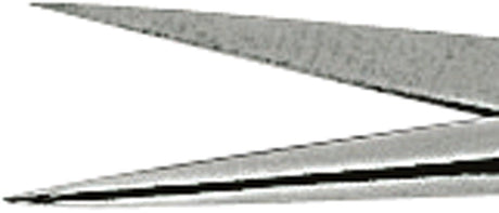 Propriétés :  Utilisés lors des interventions chirurgicales : pour la section gingivale et aussi pour couper les fils de suture. Lames fines et pointues, assurant une excellente précision de coupe. Grande résistance à l'usure. Dispositif médical de classe I. Fabricant : CFPM    Longueur : 12 cm  La paire de ciseaux :  Droits Courbés