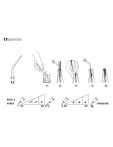 Insert ED3 compatible Satelec - WOODPECKER - uofti.com