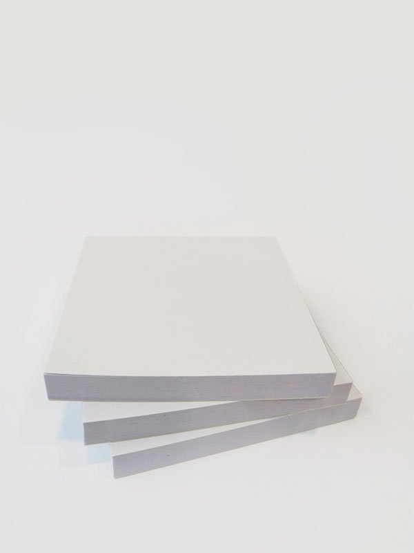Lot de 2 Blocs à spatuler 50 feuilles 7.5 cm x 7.5 cm palettes papier - uofti.com