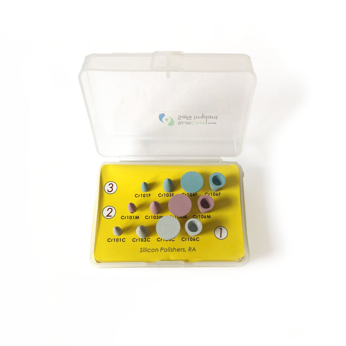 Kit 12 fraises de polissage porcelaine/dents naturelles - uofti.com